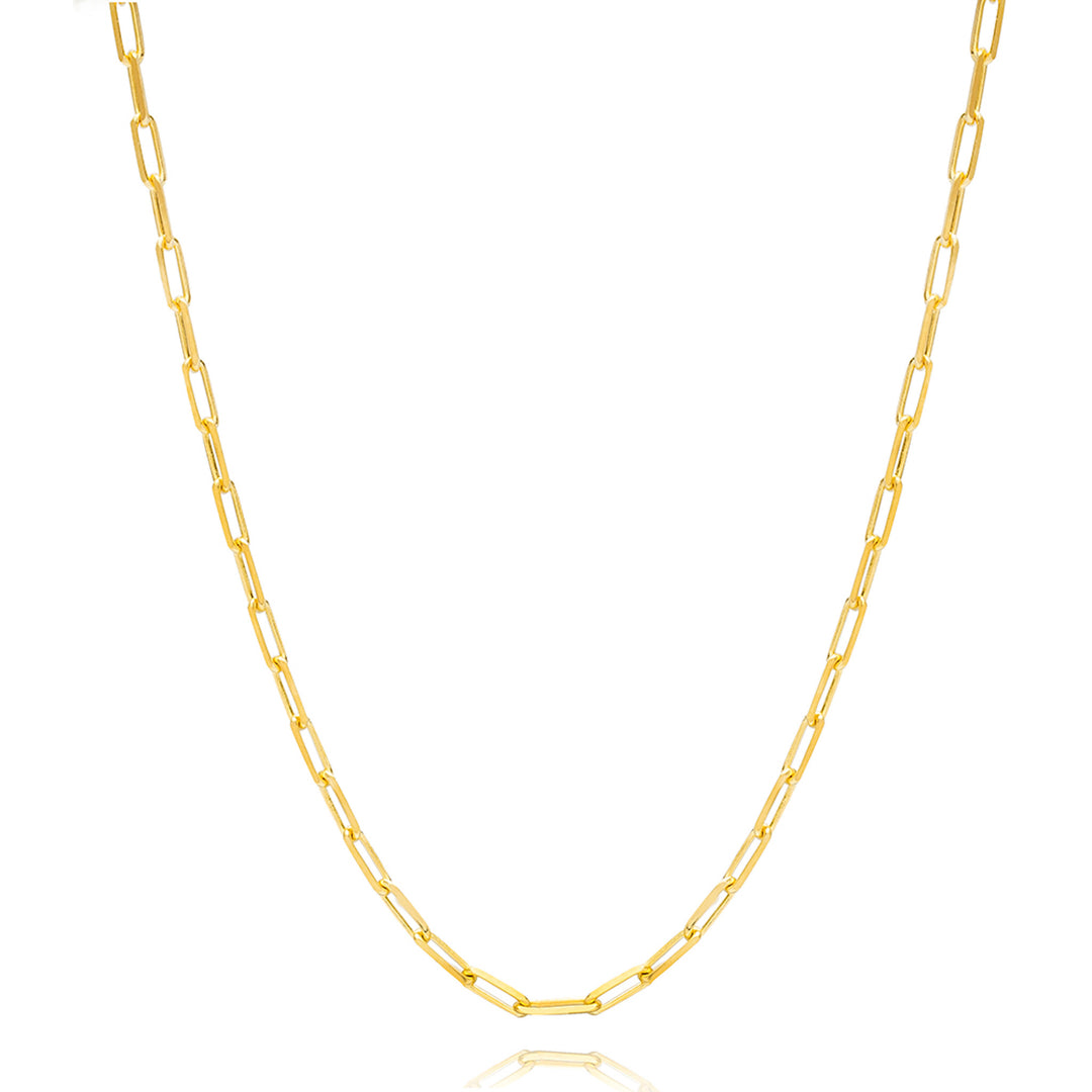 Alma Textured Chain Necklace