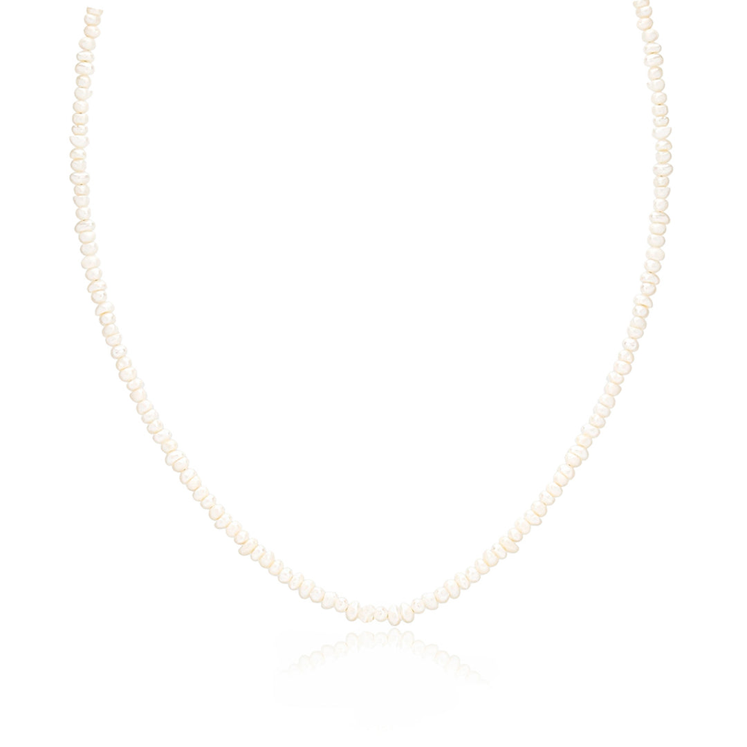 Evelyn Mini Pearl Necklace