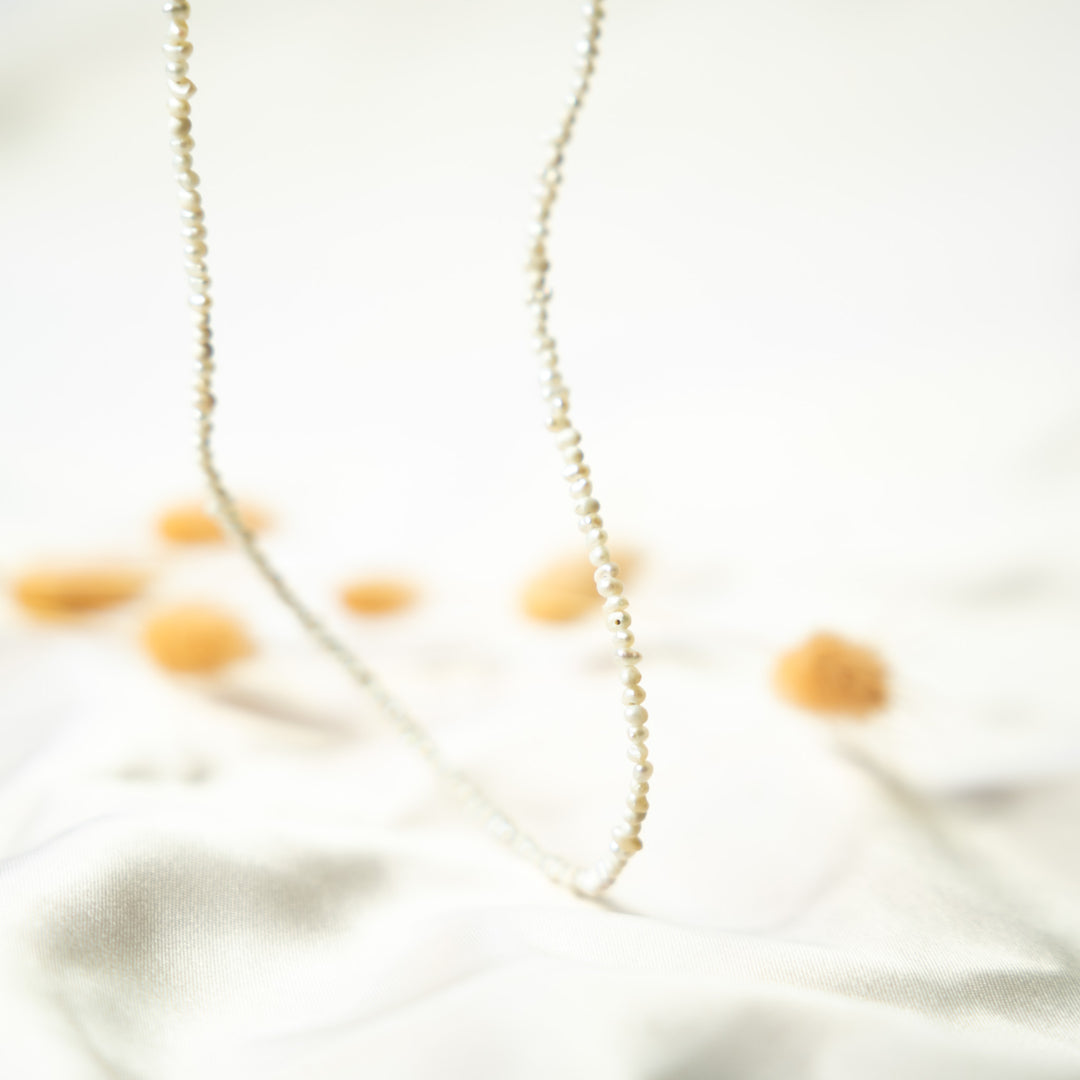 Evelyn Mini Pearl Necklace