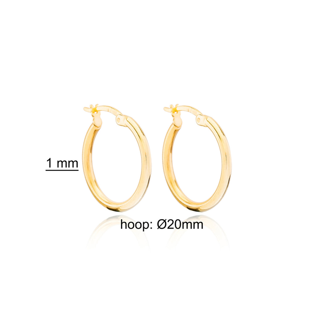 Nina Large Hoop Earring 20mm