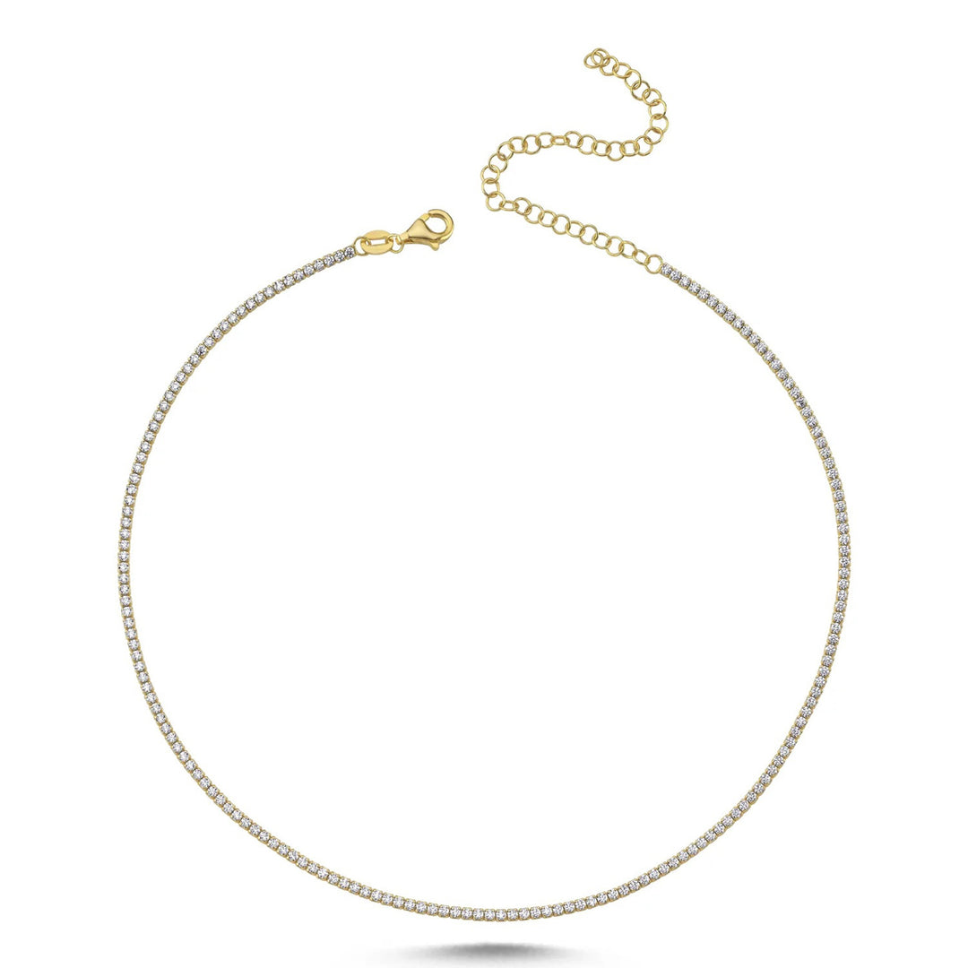 Tatiana Tennis Chain Necklace