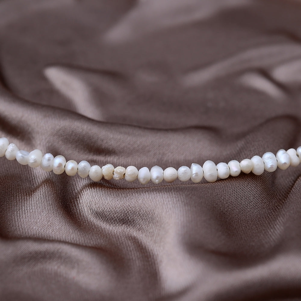 Evelyn Mini Pearl Necklace - PoppyLush